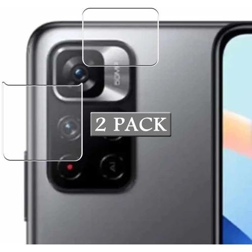 Film Protecteur Caméra Auto-Cicatrisant 4h Hd Pour Xiaomi Redmi Note 11 - 2 Pièces, Transparent, Anti-Rayures Et Empreintes Sans Résidu