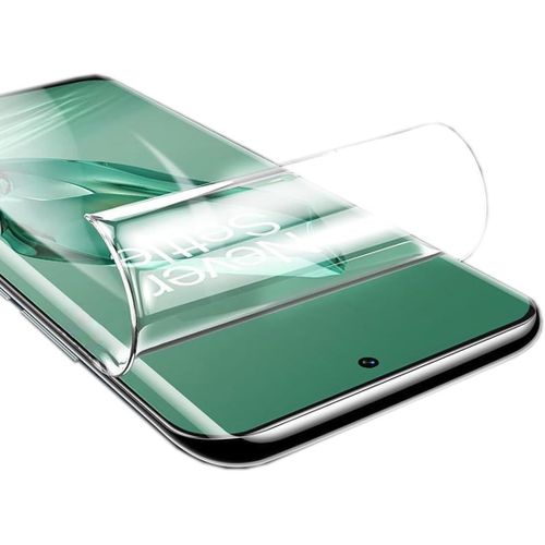 Film Protecteur Hydrogel Flexible Haute Sensibilité Anti-Empreintes Pour Oneplus 12 - 2 Pièces Transparent Avec Adsorption Automatique Et Auto-Réparation