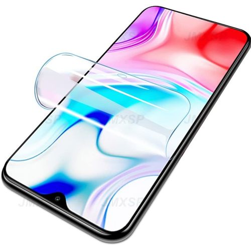 Film Protecteur Hydrogel Flexible Tpu 2 Pièces Pour Xiaomi Redmi Note 8/Note8 2021 (6.3"") - Haute Sensibilité, Déverrouillage Empreinte, Auto-Réparation, Anti-Bulles