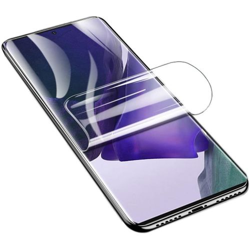 Film Protecteur Hydrogel Pour Samsung Galaxy Note 20 Auto-Réparation Anti-Bulles Haute Sensibilité Flexible Couverture 3d Hd Transparent