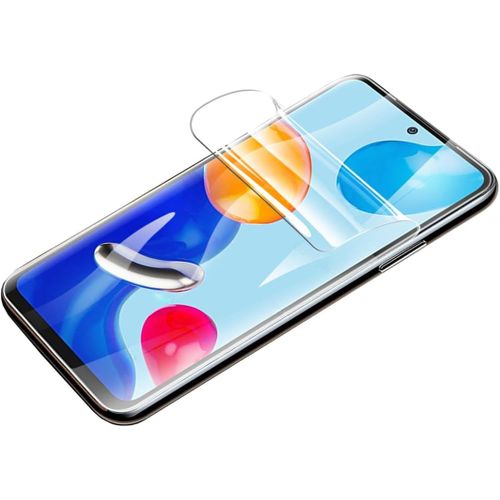 Film Protecteur D'écran Hydrogel Tpu Pour Xiaomi Redmi Note 11 - Transparent Hd Anti-Rayures Haute Sensibilité, Auto-Réparation Souple Couverture Intégrale Anti-Empreintes