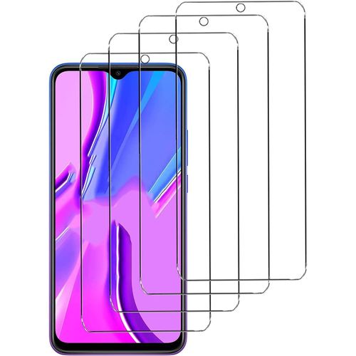 Film Protecteur En Verre Trempé 9h 3d Pour Xiaomi Redmi 9/9 Prime (6,5"") - Anti-Rayures, Anti-Empreintes, Installation Facile Sans Bulles - 4 Pièces
