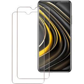Film En Verre Trempé 9h Pour Xiaomi Poco M3 6.53"" 2 Pièces - Anti-Rayures, Anti-Explosion, Transparence 99.9%, Anti-Empreintes 0.3mm Sans Bulles