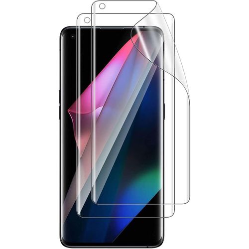 Film Protecteur D'écran Oppo Find X3 Neo - Tpu Souple Auto-Cicatrisant, Support Empreinte Digitale, Transparence Hd, Sans Bulles, Couverture Intégrale, Ultra-Fin