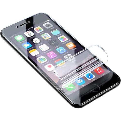 Film De Protection Hydrogel Tpu Souple Iphone 8 Plus 5,5"" - Hd Transparent Anti-Rayures Haute Sensibilité Auto-Réparation Et Adsorption Automatique (2 Pièces)