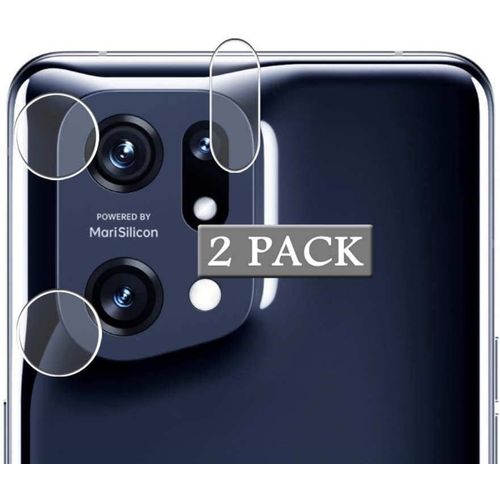 Film Protecteur Caméra Arrière Oppo Find X5 Pro - 2 Pièces Plastique Souple Transparent 4h Anti-Rayures Auto-Cicatrisation Sans Bulles