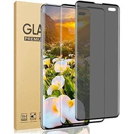 Film Protection Écran En Verre Trempé 9h Anti-Espion Compatible Samsung Galaxy S10e - Lot De 2 - Couverture Complète Hd Transparent Sans Bulles