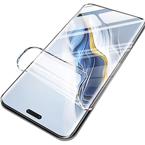 Film Protecteur Hydrogel Ultra-Fin 0.16mm Pour Honor Magic6 Pro, Haute Sensibilité Tactile, Adsorption Automatique Anti-Bulles Auto-Réparant, Anti-Empreintes Transparent