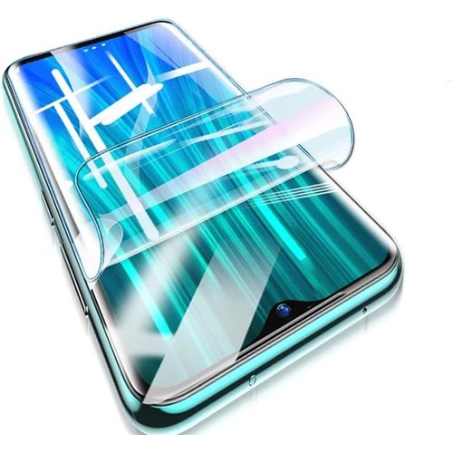 Film Protecteur D'écran En Hydrogel Haute Sensibilité Transparent Antichoc Pour Xiaomi Redmi Note 8 Pro 6.53"" ¿ 2 Pièces, Flexible Hd Anti-Trace Antidérapant