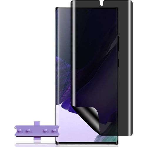 Film Protecteur Anti-Espion Tpu Pour Samsung Galaxy Note 20 Ultra - Anti-Choc, Anti-Rayures, Auto-Cicatrisation, Installation Facile - Noir