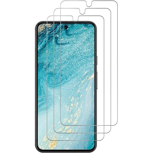 Film Protection En Pet Haute Définition Transparent Pour Google Pixel 8 - 3 Pièces Anti-Rayures, Anti-Empreintes Et Résidus Avec Clarté Optimisée