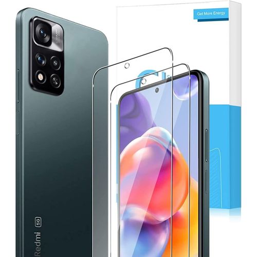 Lot De 3 Films De Protection D'écran Pour Xiaomi Redmi Note 11/11 Pro 5g - Couverture Complète Ultra-Fin Souple Anti-Rayures Hd Transparent Sans Bulles