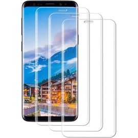 Lot De 2 Films De Protection D'écran Verre Trempé 9h Anti-Traces Compatible Samsung Galaxy Note 9
