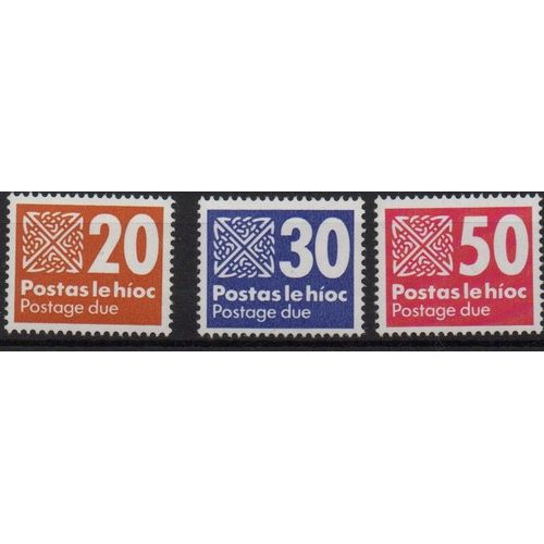 Irlande Timbres Taxe 1985
