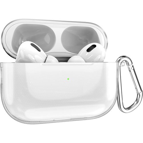 Housse Transparente pour AirPods Pro 2 (2022) - Coque Slim Anti-Choc et Anti-Rayures, Compatible Chargeur Sans Fil, Protection Poussière, Matériau Doux et Antidérapant