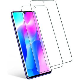 Protecteur D'écran En Verre Trempé 9h Anti-Rayures Pour Xiaomi Redmi Note 10 Lite [2 Pièces] - Clarté Hd 0,33mm, Revêtement Hydrophobe/Oléophobe, Installation Facile Sans Bulles