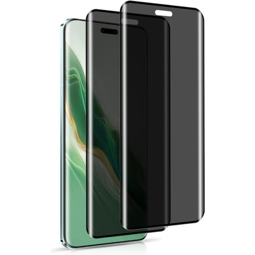 Protecteur D'écran En Verre Trempé 9h Anti-Spy Pour Honor Magic 6 Pro - Couverture Intégrale Anti-Rayures, Installation Facile (2 Pièces)