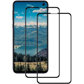 Protecteur D'écran En Verre Trempé Samsung Galaxy S10e 9h Anti-Rayures Anti-Empreintes Transparent Haute Transparence Installation Facile Sans Bulles