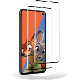 Protecteur D'écran En Verre Trempé Samsung Galaxy S10e 2 Pièces - 3d Couverture Totale, Dureté 9h, Anti-Empreintes, Sans Bulles, Hd Ultra-Mince 0.33mm