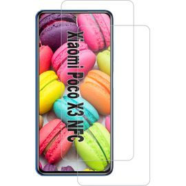 Protecteur D'écran En Verre Trempé 9h Xiaomi Poco X3 Nfc 6.67"" (2020) - 3 Pièces Ultra-Fin 0.33mm Haute Transparence Anti-Rayures