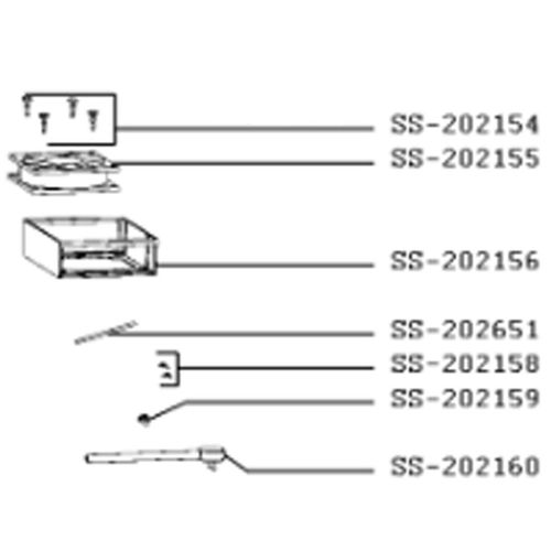 Amortisseurs (repère SS-202154) Accessoires et entretien (SS-202154 KRUPS)