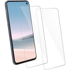 Protecteur D'écran Verre Trempé 9h [2 Pack] Pour Samsung Galaxy S10e - Anti-Rayures, Revêtement Nano Anti-Empreintes, Installation Facile, Transparent
