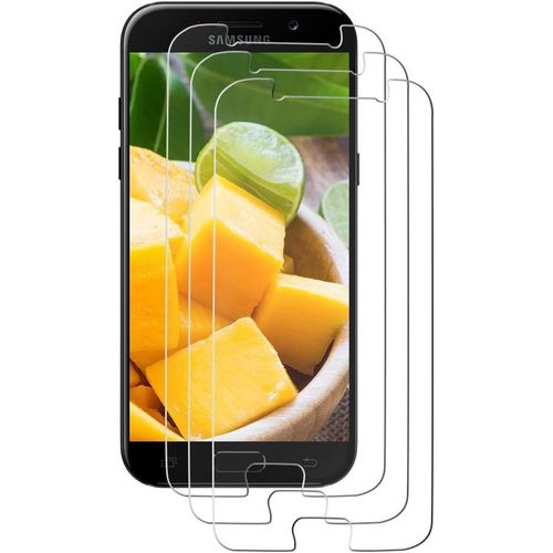 Protecteur D'écran Verre Trempé Samsung Galaxy A3 2017 - 3 Pack, 0.33mm Ultra-Résistant, Hd Transparent