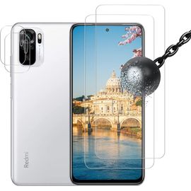 Protecteur D'écran Verre Trempé Pour Xiaomi Redmi Note 10/10s (4g) - 2 Pièces, Anti-Rayures 9h, Anti-Empreintes, Haute Transparence, Installation Facile Sans Bulles