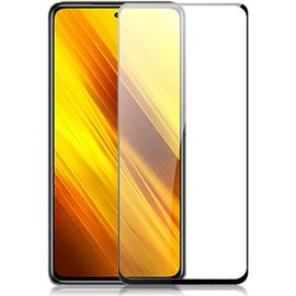 Protection D'écran En Verre Trempé 9h Pour Xiaomi Poco X3 Nfc - Anti-Rayures, Installation Facile Sans Bulles, Couverture Intégrale, Haute Transparence, Noir (2 Pièces)