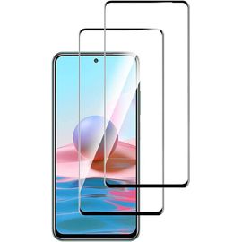 Protection D'écran Verre Trempé 9h Anti-Rayures Pour Xiaomi Redmi Note 10/10s - Lot De 2, Anti-Traces, Hd 0.3mm, Installation Facile, Transparence Maximale