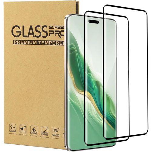 Protection D'écran Verre Trempé 3d Incurvé Pour Honor Magic6 Pro 5g - 2 Pièces, Couverture Intégrale 9h Anti-Rayures, Anti-Empreintes, Ultra Hd Clarté, Installation Sans Bulles
