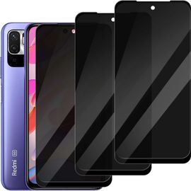 Protection D'écran Anti-Espion Verre Trempé 9h Pour Xiaomi Redmi Note 10 - 3 Pièces, Anti-Rayures, Anti-Empreintes, Auto-Adsorption Sans Bulles, Sensibilité Tactile Haute