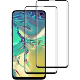 Protection D'écran En Verre Trempé [2 Pièces] Pour Samsung Galaxy S10e - Haute Sensibilité, Sans Bulles, Anti-Rayures, Transparent