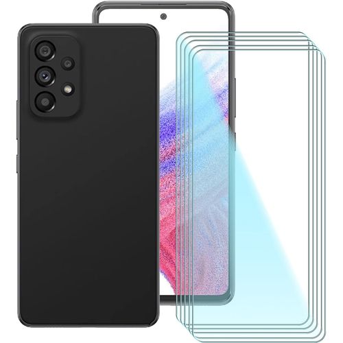 Verre Trempé 9h Pour Samsung Galaxy A53 5g 6.50"" - Protection Écran Anti-Rayures, Anti-Chocs Et Anti-Empreintes Digitales - Film Ultra-Mince 0.33mm Haute Définition Transparent