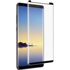 Verre Trempé 3d Samsung Galaxy Note 9 - Anti-Rayures 9h, Anti-Empreintes, Anti-Reflets - Bord Courbé Ultra Fin 0,26mm - Noir