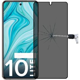 Protection En Verre Trempé Anti-Espion Couverture Intégrale Pour Xiaomi Redmi Note 10 Lite Transparent