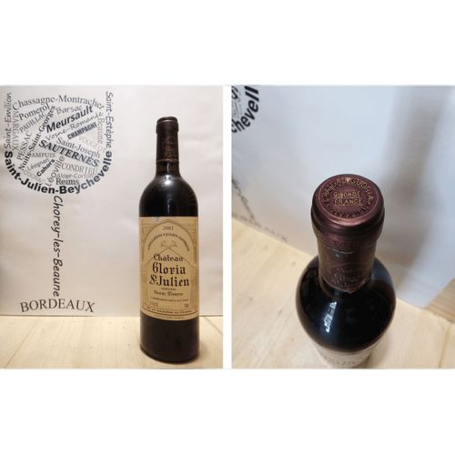 Chã¢Teau Gloria 2001 - Saint-Julien - 1 X 75 Cl - Rouge