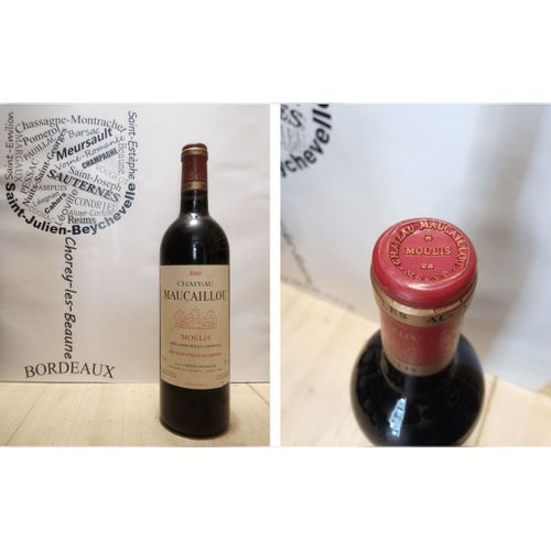 Chã¢Teau Maucaillou 2000 - Moulis - 1 X 75 Cl - Rouge