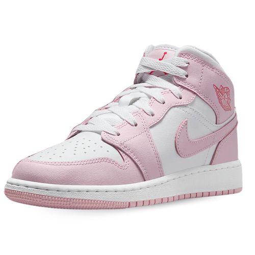 Chaussures Air Jordan 1 Mid (Gs) - Dq8423-608 Blanc - 37.5