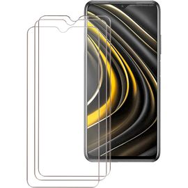 Verre Trempé Protecteur D'écran 9h Anti-Rayures Et Anti-Empreintes Pour Xiaomi Poco M3 - 3 Pièces 0.3mm Ultra Fin Transparent Sans Bulles