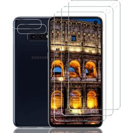 Verre Trempé Samsung Galaxy S10e - Protection D'écran Ultra Transparent Anti-Empreintes 9h, Sans Bulle, Installation Facile