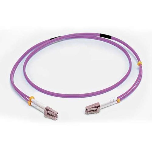 C2G 50m LC/LC OM4 LSZH Fibre Patch - Purple - Cordon de raccordement - LC multi-mode (M) pour LC multi-mode (M) - 50 m - fibre optique - duplex - 50 / 125 microns - OM4 - violet