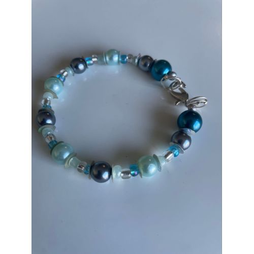 Bracelet Blue & Grey 