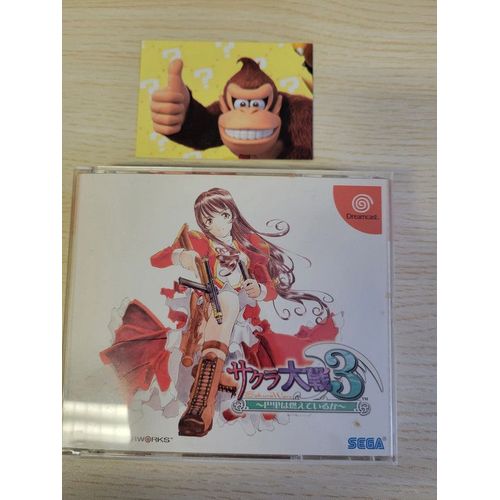 Sakura Wars 3 Dreamcast Japonais/ M4
