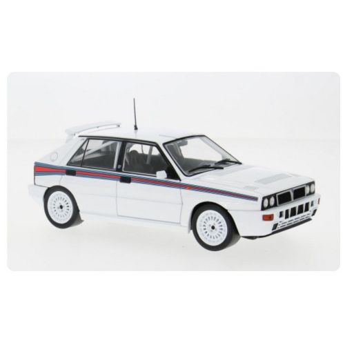 Lancia Delta Integrale 16v Blanche 1989 1/24 Whitebox