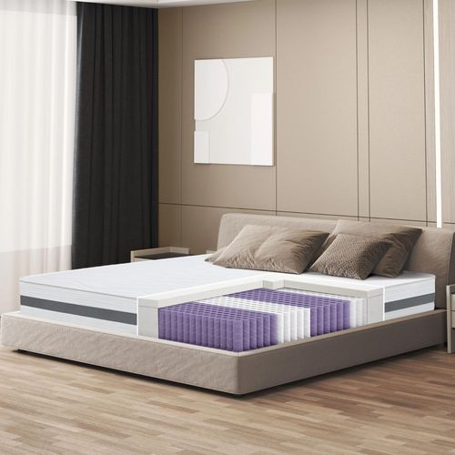 Matelas 135 x 190 à ressorts ensachés | Hauteur 20 cm