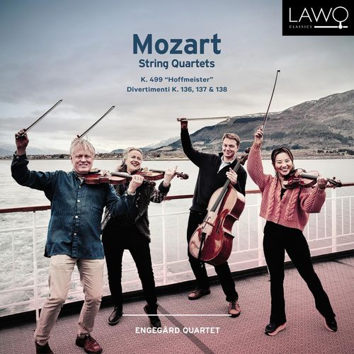 Mozart String Quartets K. 499 "Hoffmeister", Divertimenti K. 136, 137 & 138 - Engegard Quartet