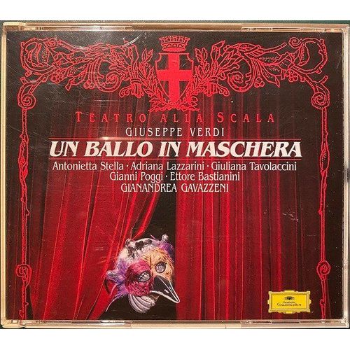Un Ballo In Maschera [Teatro Alla Scala / A.Stella-A.Lazzarini-G.Poggi-E.Bastianini ; Dir : G.Gavazzeni / German Import]
