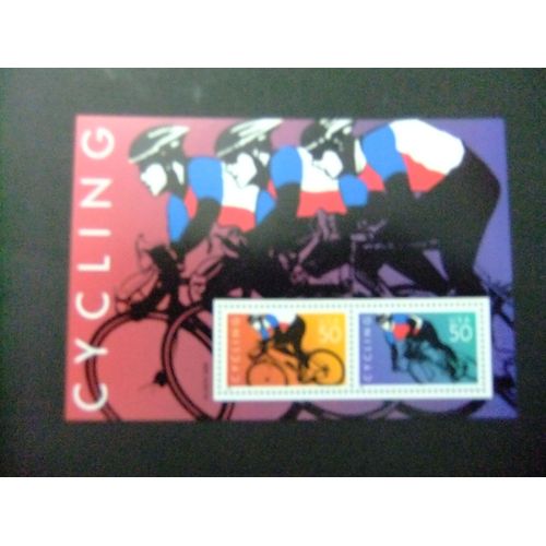 18 États-Unis 1995 / Cyclisme Le Cyclisme Coureur / Yvert Bloc 32 Mnh