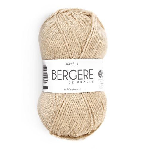 Pelote Ideale 4 - Bergère De France. Color : Beige